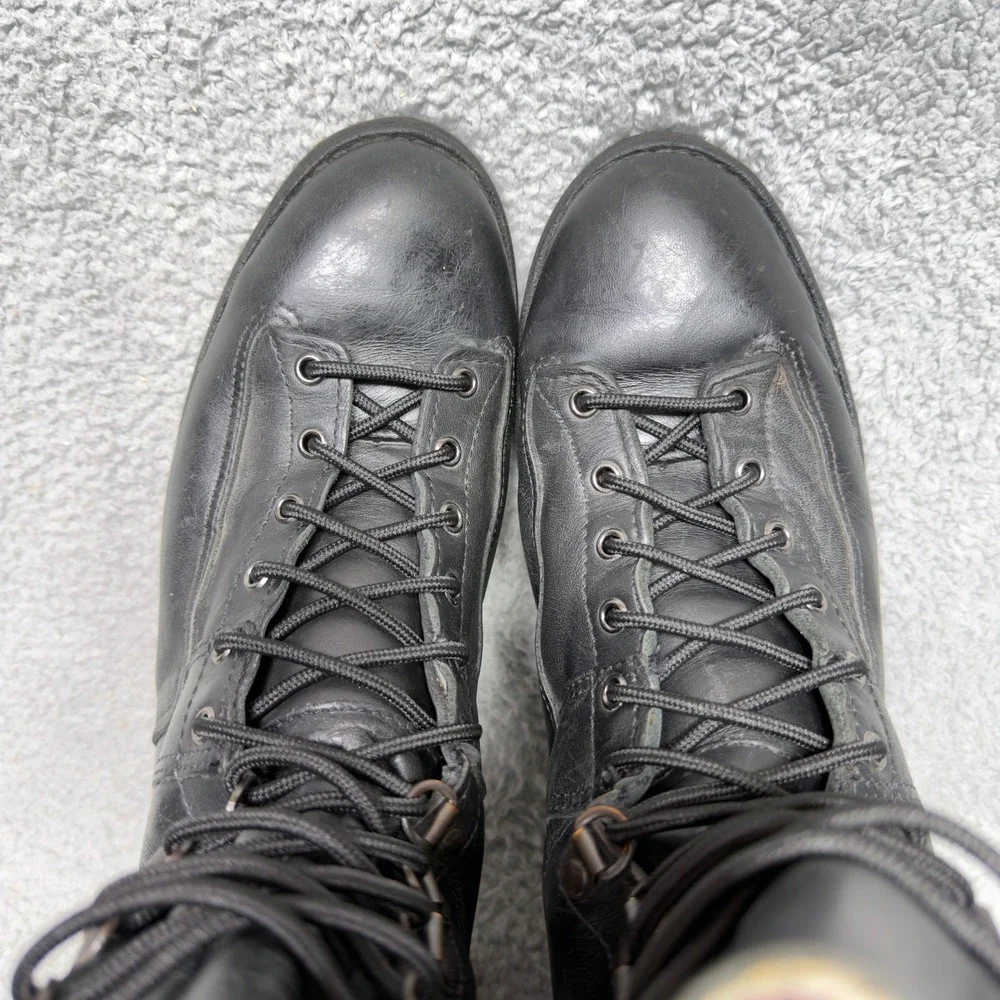Danner Fort Lewis Mens Size 13 Combat Boots Black Leather Gore-Tex 200G 69110